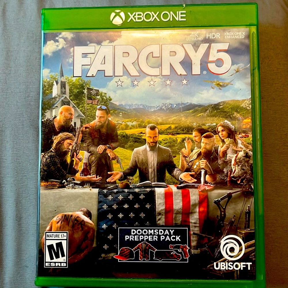 XBOX 📀ONE FARCRY5 DOOMESDAY PREPPER PACK💿